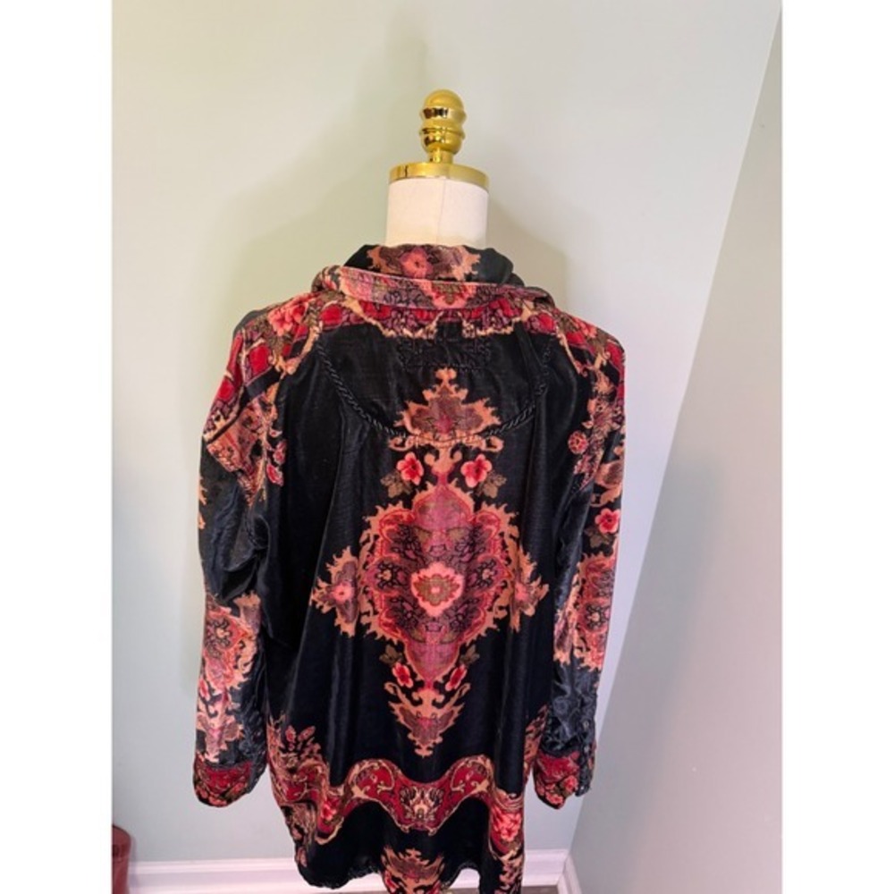 NWT Free People We The Free One Night Velvet Medallion Top M - Picture 7 of 7